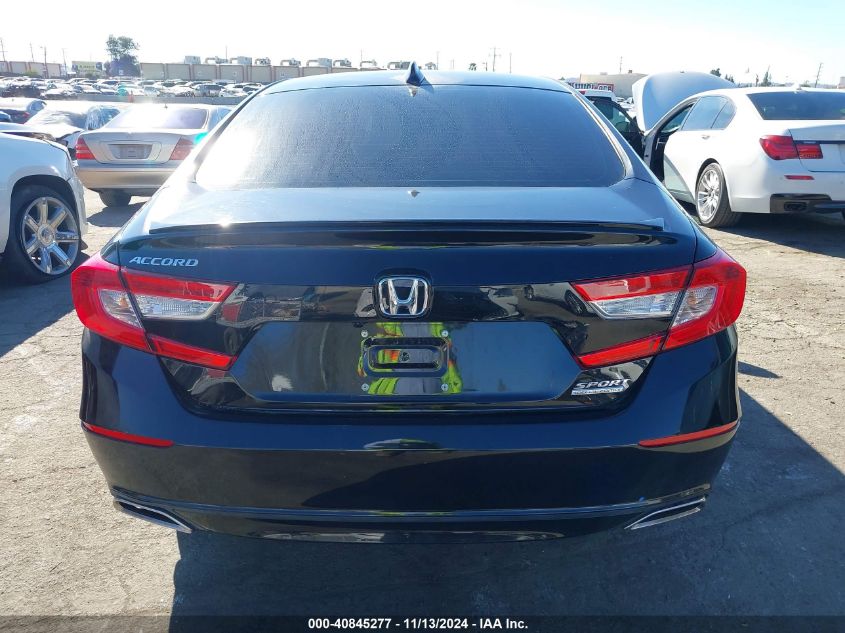 2022 Honda Accord Sport Special Edition VIN: 1HGCV1F40NA071314 Lot: 40845277