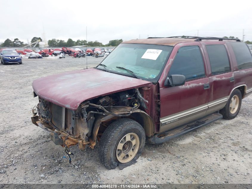 1999 GMC Yukon Sle VIN: 1GKEC13R1XJ799390 Lot: 40845278