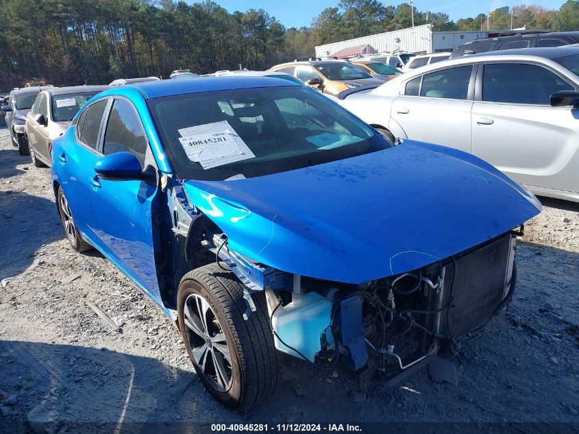 2020 Nissan Sentra Sv Xtronic Cvt VIN: 3N1AB8CV6LY276541 Lot: 40845281