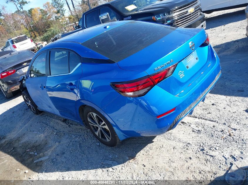 2020 Nissan Sentra Sv Xtronic Cvt VIN: 3N1AB8CV6LY276541 Lot: 40845281