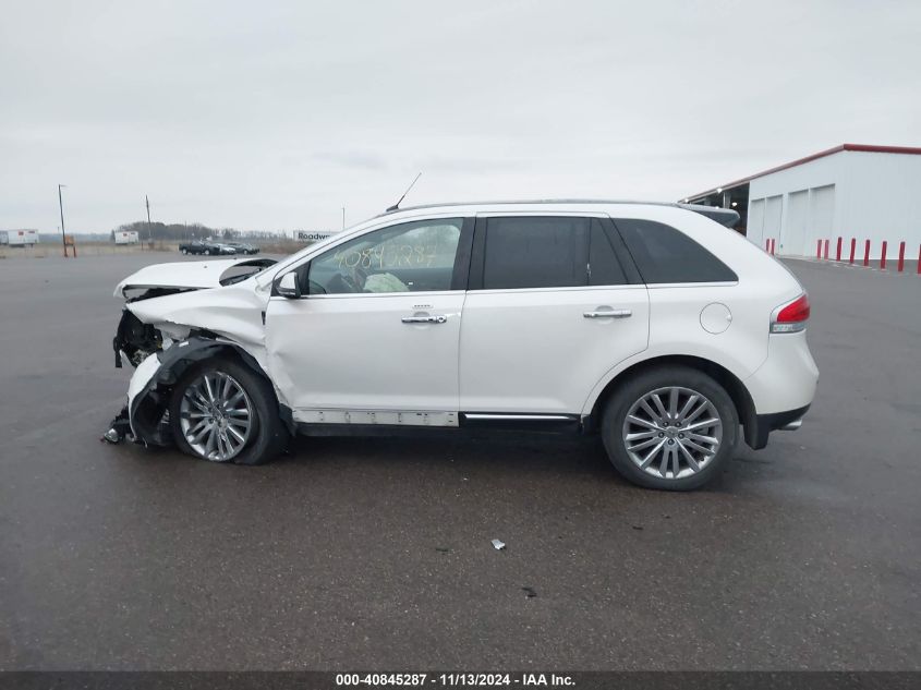 2013 Lincoln Mkx VIN: 2LMDJ8JK8DBL01343 Lot: 40845287