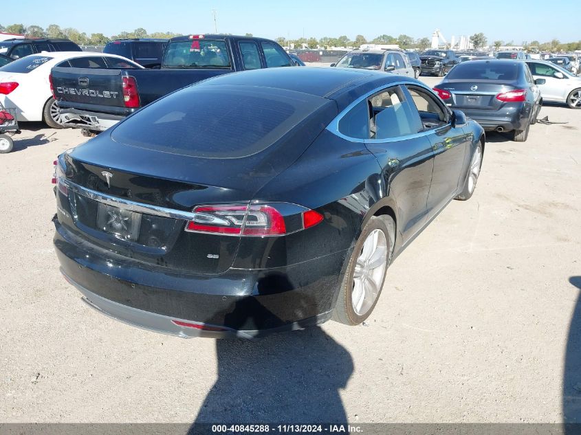 VIN 5YJSA1H19EFP42284 2014 TESLA MODEL S no.4