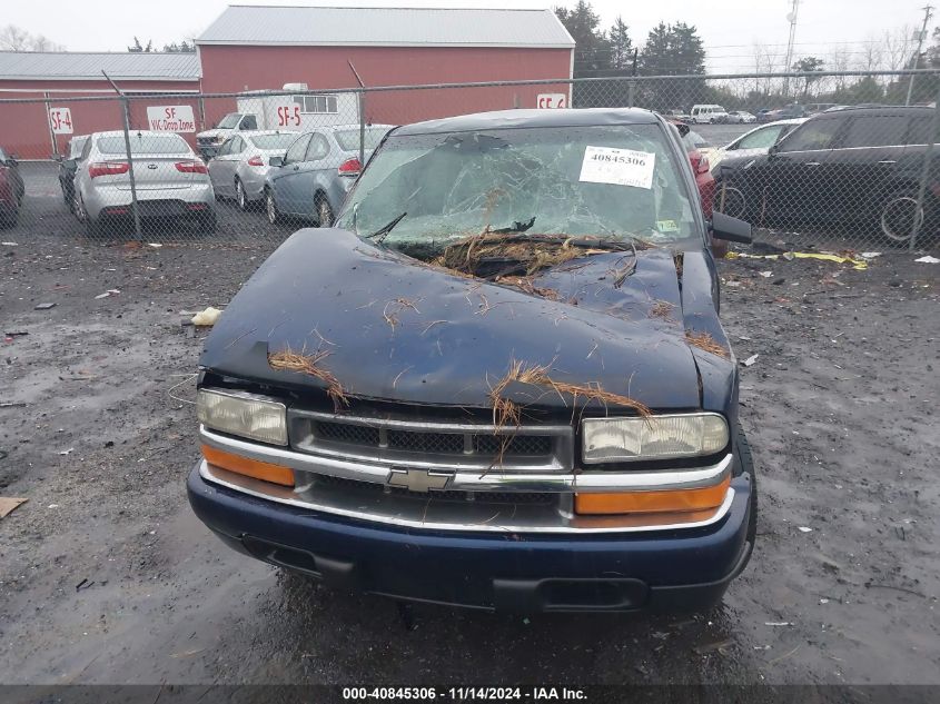 2000 Chevrolet S-10 Ls VIN: 1GCCS1441YK185069 Lot: 40845306