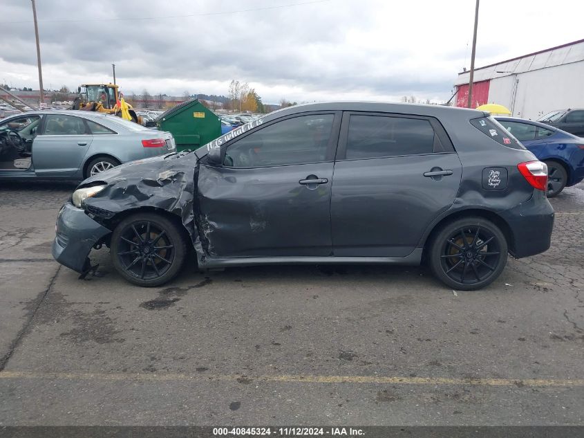 2009 Toyota Matrix VIN: 2T1KU40E19C110493 Lot: 40845324