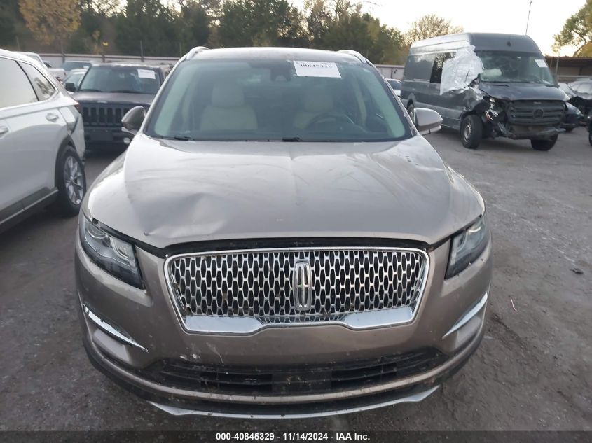 2019 Lincoln Mkc Select VIN: 5LMCJ2C97KUL31954 Lot: 40845329