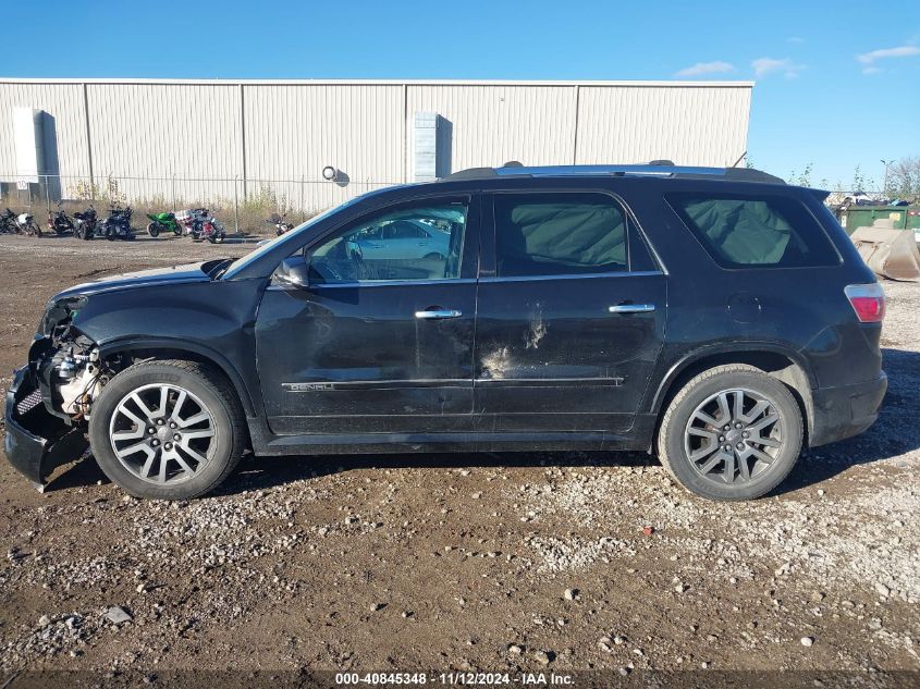 2012 GMC Acadia Denali VIN: 1GKKVTEDXCJ323224 Lot: 40845348