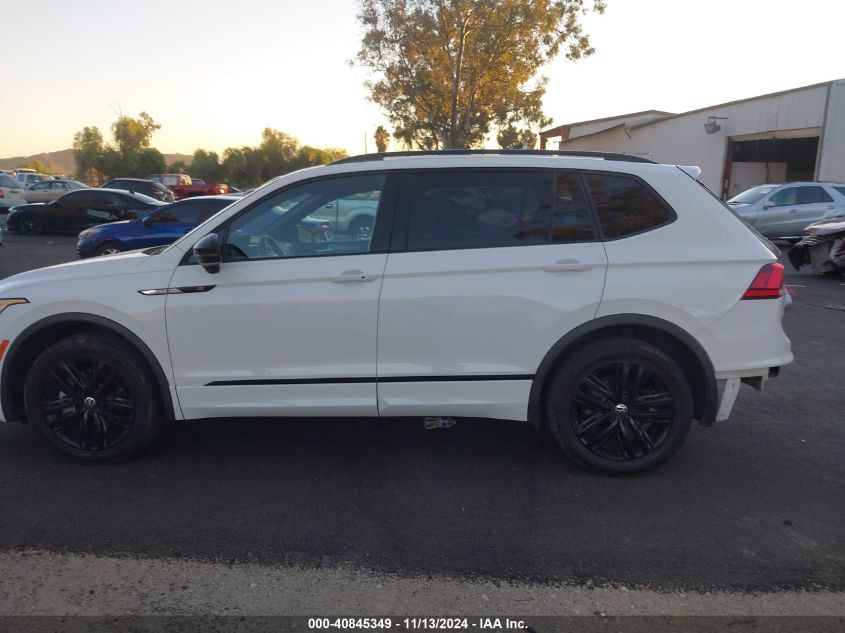 2022 Volkswagen Tiguan 2.0T Se R-Line Black VIN: 3VVCB7AX2NM009722 Lot: 40845349