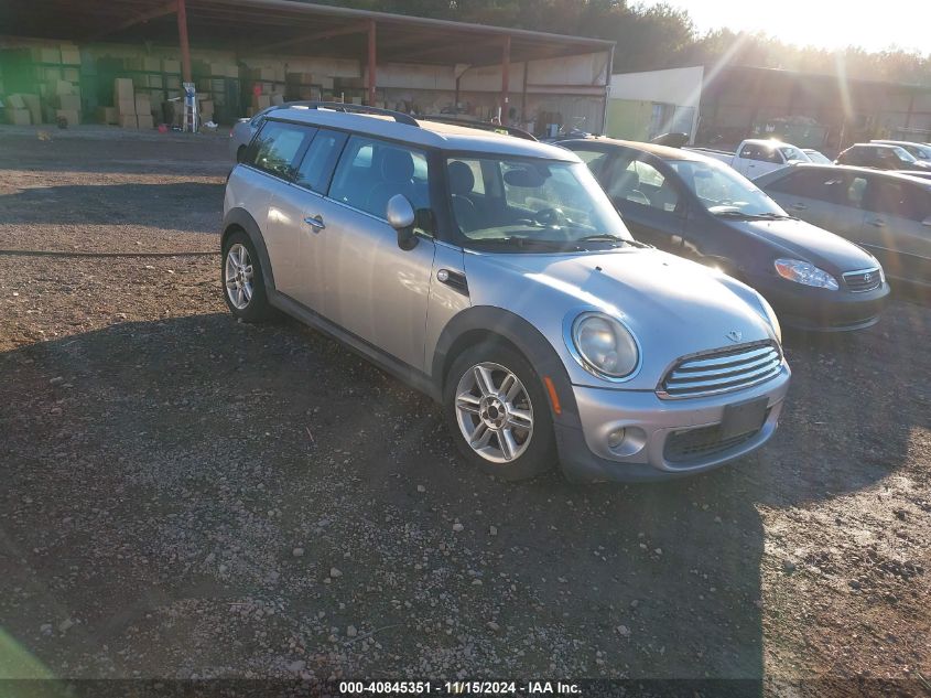 2011 Mini Cooper Clubman VIN: WMWZF3C56BTY00718 Lot: 40845351