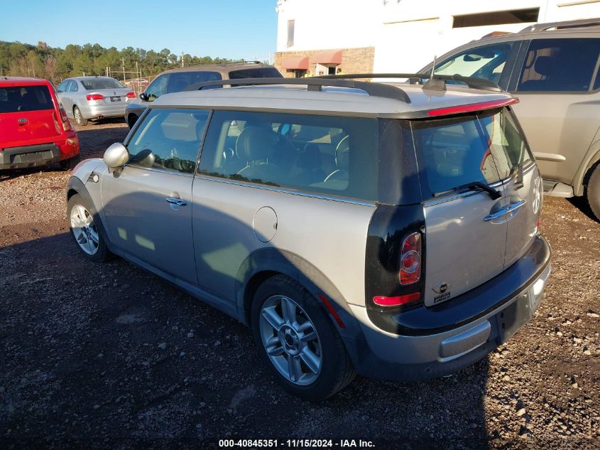 2011 Mini Cooper Clubman VIN: WMWZF3C56BTY00718 Lot: 40845351