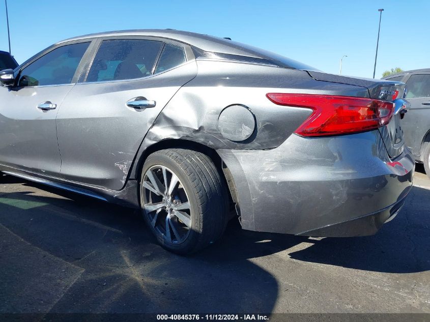 2016 Nissan Maxima 3.5 Platinum VIN: 1N4AA6AP0GC905112 Lot: 40845376