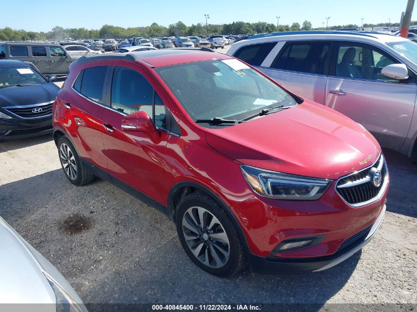 2019 Buick Encore Fwd Essence VIN: KL4CJCSM7KB778096 Lot: 40845400