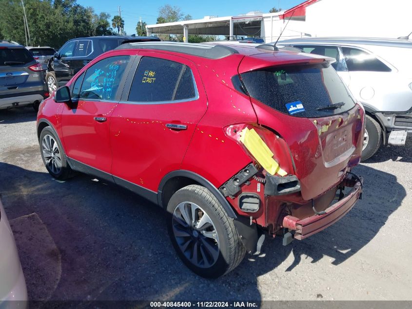 2019 Buick Encore Fwd Essence VIN: KL4CJCSM7KB778096 Lot: 40845400