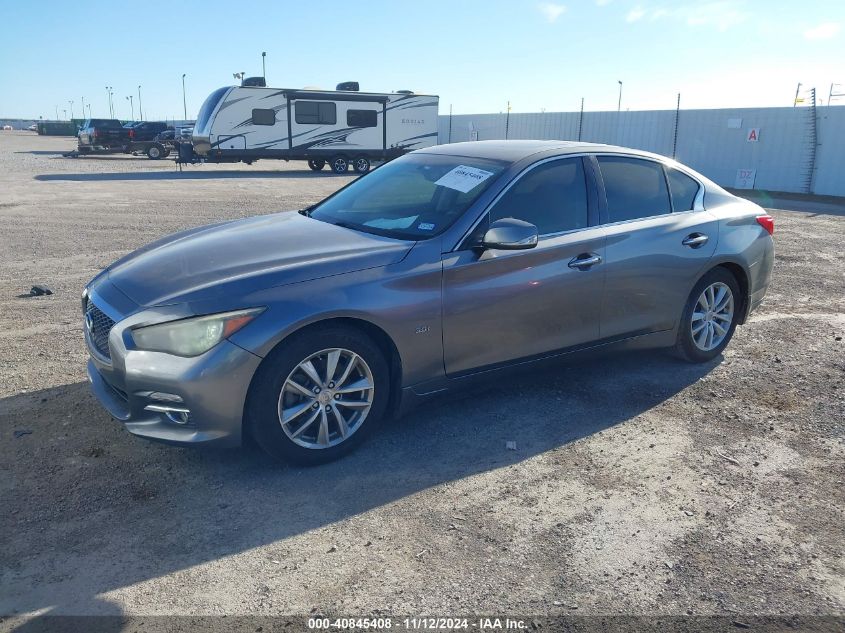 2017 Infiniti Q50 3.0T Premium VIN: JN1EV7AP3HM742914 Lot: 40845408