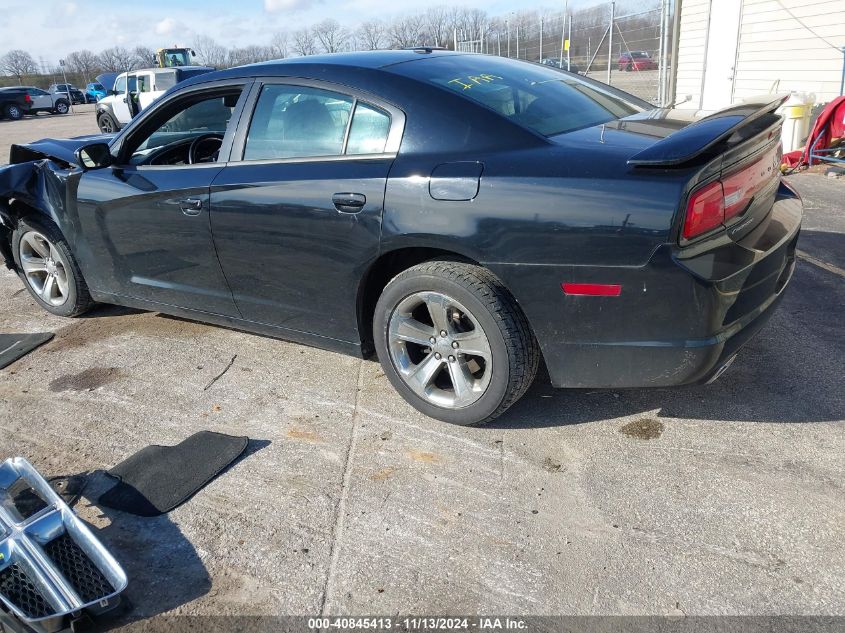 VIN 2C3CDXHG6DH522424 2013 Dodge Charger, Sxt Plus no.3