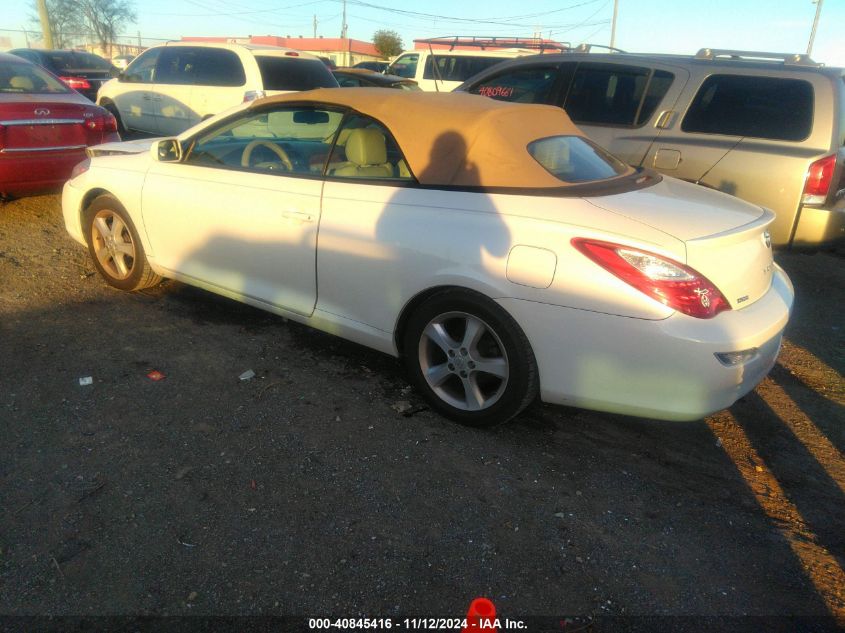 2007 Toyota Camry Solara Sle VIN: 4T1FA38P47U125950 Lot: 40845416