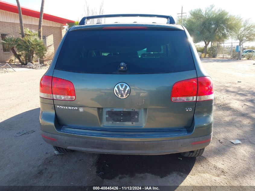 2005 Volkswagen Touareg V6 VIN: WVGZG77L15D066838 Lot: 40845426