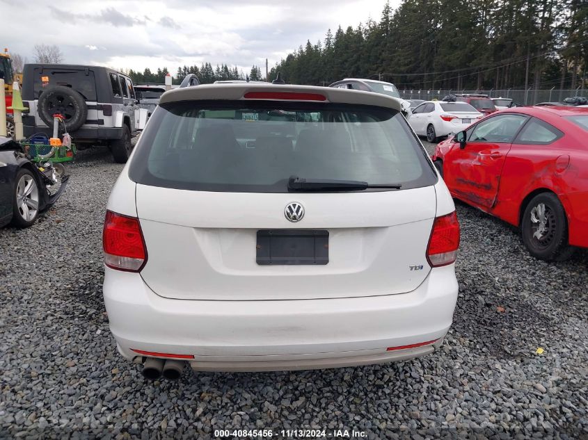 2011 Volkswagen Jetta Sportwagen 2.0L Tdi VIN: 3VWPL7AJXBM642745 Lot: 40845456