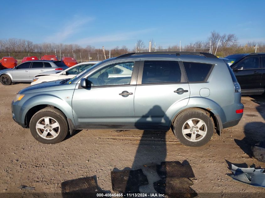 2007 Mitsubishi Outlander Ls VIN: JA4MT31X77U006252 Lot: 40845465