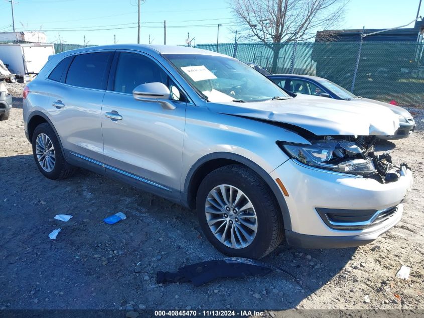 2017 Lincoln Mkx Select VIN: 2LMPJ8KR6HBL35098 Lot: 40845470