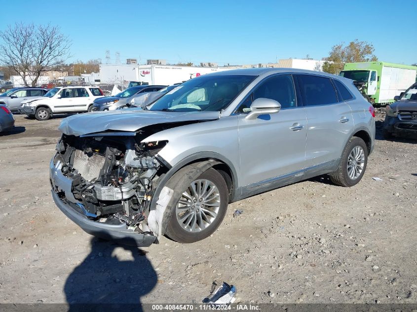 2017 Lincoln Mkx Select VIN: 2LMPJ8KR6HBL35098 Lot: 40845470