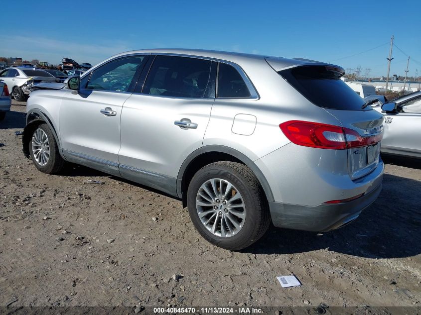 2017 Lincoln Mkx Select VIN: 2LMPJ8KR6HBL35098 Lot: 40845470