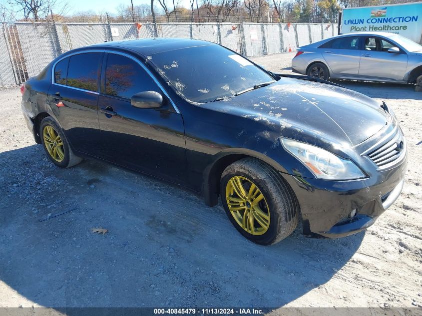 VIN JN1CV6AR7DM758286 2013 Infiniti G37X no.1