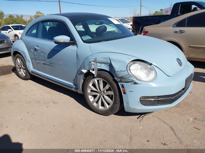 2013 VOLKSWAGEN BEETLE 2.0L TDI - 3VWJL7AT2DM614223