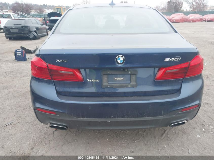 2018 BMW 540I xDrive VIN: WBAJE7C50JG892326 Lot: 40845495