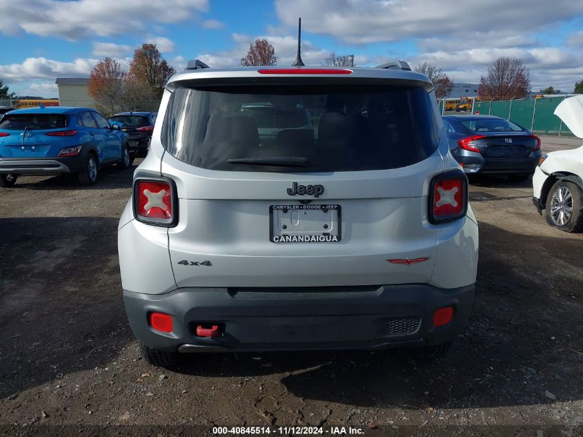 2015 Jeep Renegade Trailhawk VIN: ZACCJBCT8FPB47441 Lot: 40845514