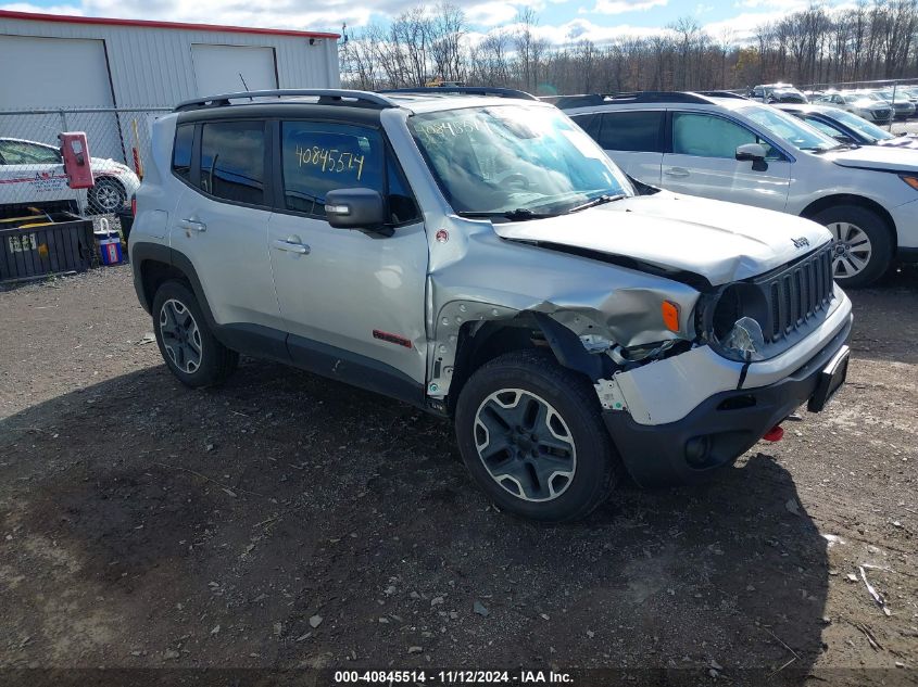 2015 Jeep Renegade Trailhawk VIN: ZACCJBCT8FPB47441 Lot: 40845514