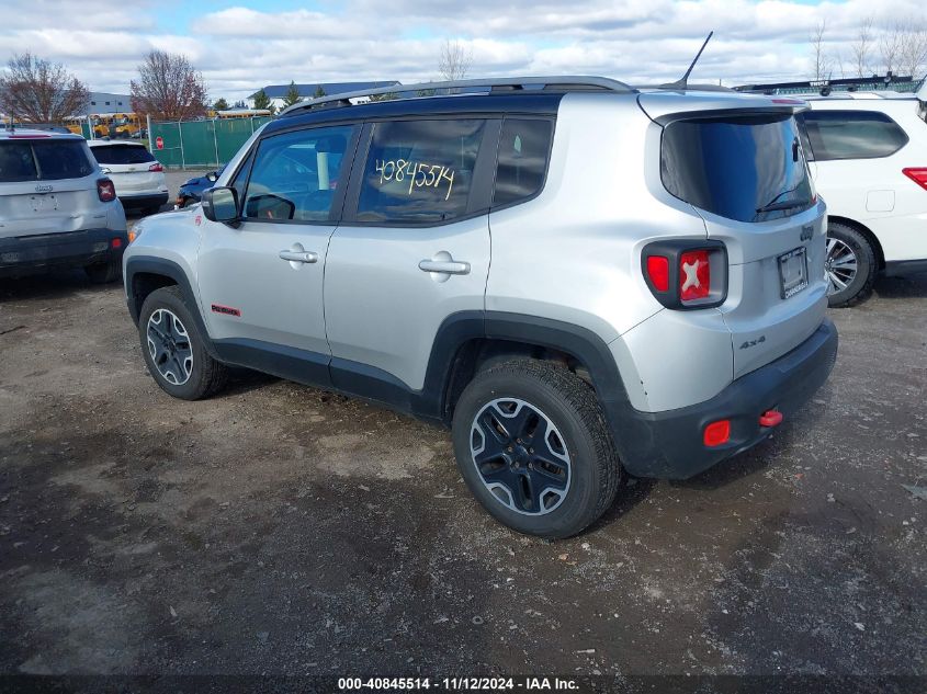 2015 Jeep Renegade Trailhawk VIN: ZACCJBCT8FPB47441 Lot: 40845514