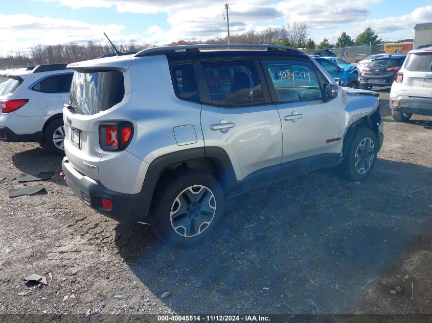 2015 Jeep Renegade Trailhawk VIN: ZACCJBCT8FPB47441 Lot: 40845514