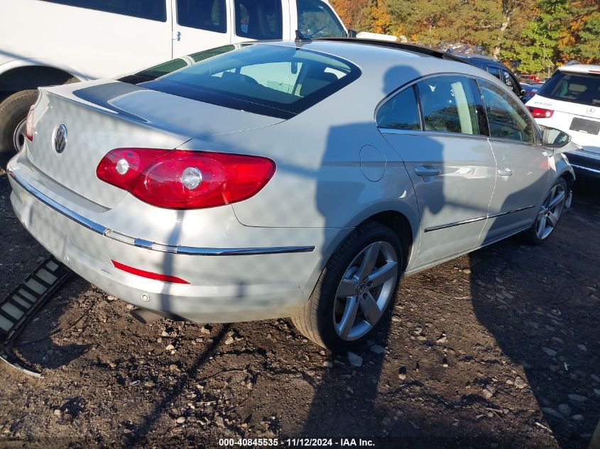 2009 Volkswagen Cc Vr6 VIN: WVWGU73C49E528769 Lot: 40845535