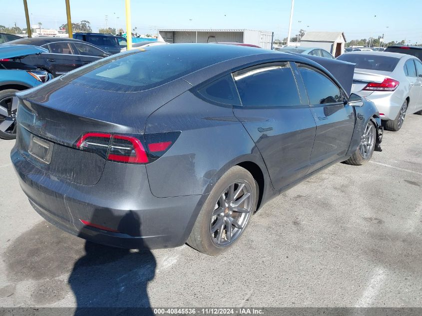 VIN 5YJ3E1EAXPF679258 2023 TESLA MODEL 3 no.4