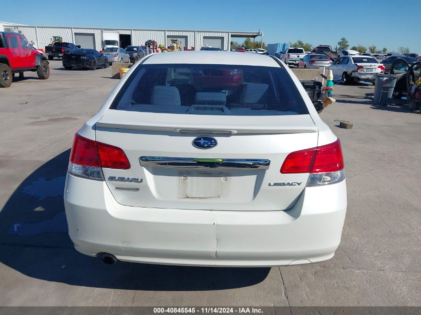 2011 Subaru Legacy 2.5I Premium VIN: 4S3BMCG63B3218766 Lot: 40845545