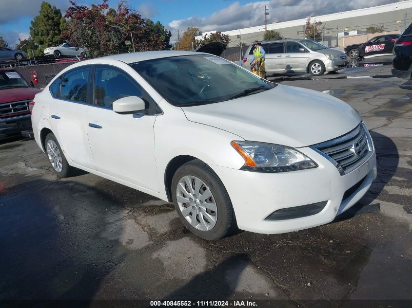 2014 NISSAN SENTRA FE+ S/FE+ SV/S/SL/SR/SV - 3N1AB7AP4EL647257