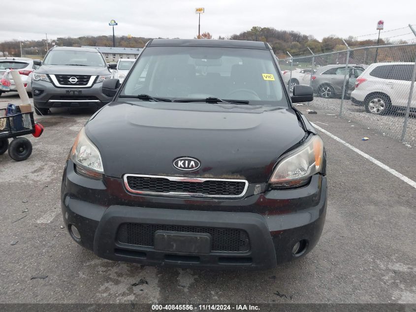 2011 Kia Soul + VIN: KNDJT2A2XB7226872 Lot: 40845556