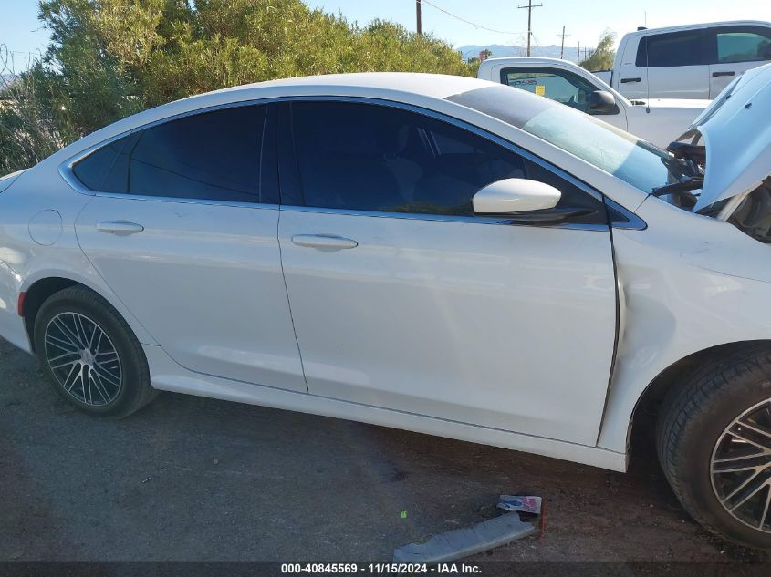 2015 Chrysler 200 Limited VIN: 1C3CCCAB3FN719975 Lot: 40845569