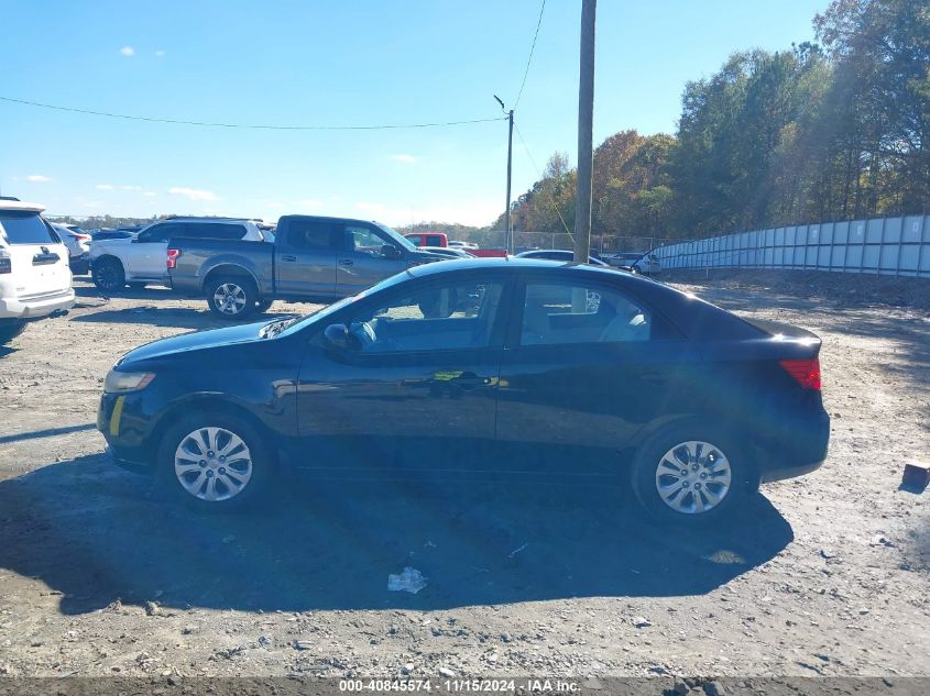 2010 Kia Forte Lx VIN: KNAFT4A2XA5252784 Lot: 40845574