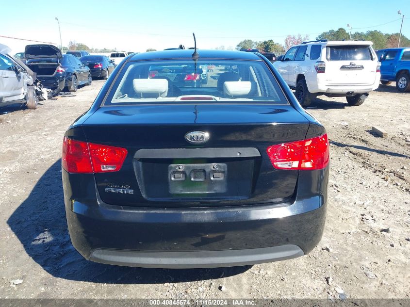 2010 Kia Forte Lx VIN: KNAFT4A2XA5252784 Lot: 40845574