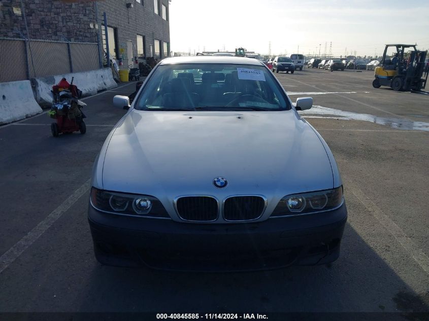 2001 BMW 525Ia VIN: WBADT43431GF59985 Lot: 40845585