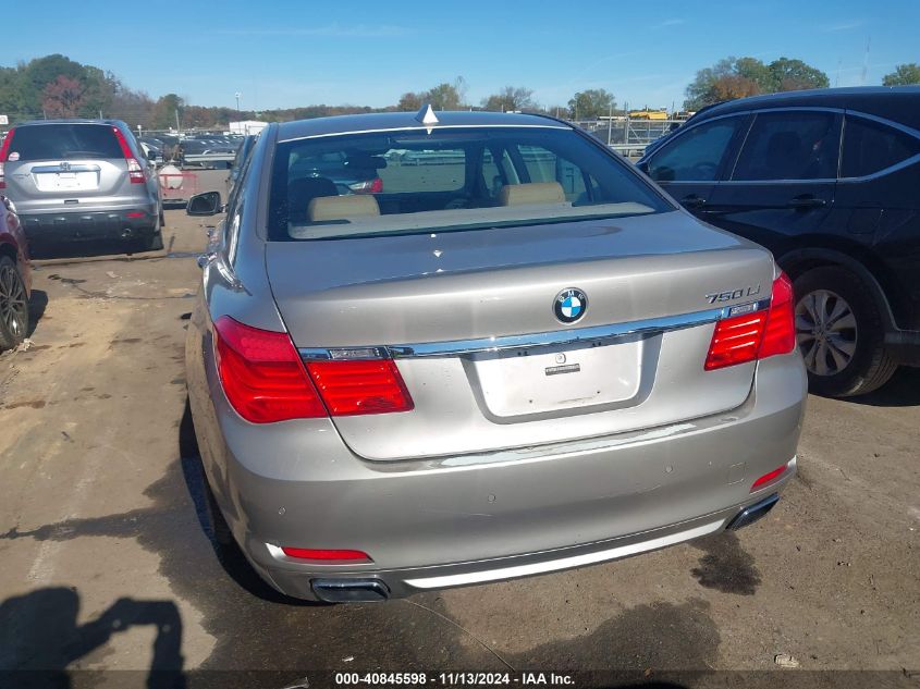 2011 BMW 750Li VIN: WBAKB8C50BCY66207 Lot: 40845598