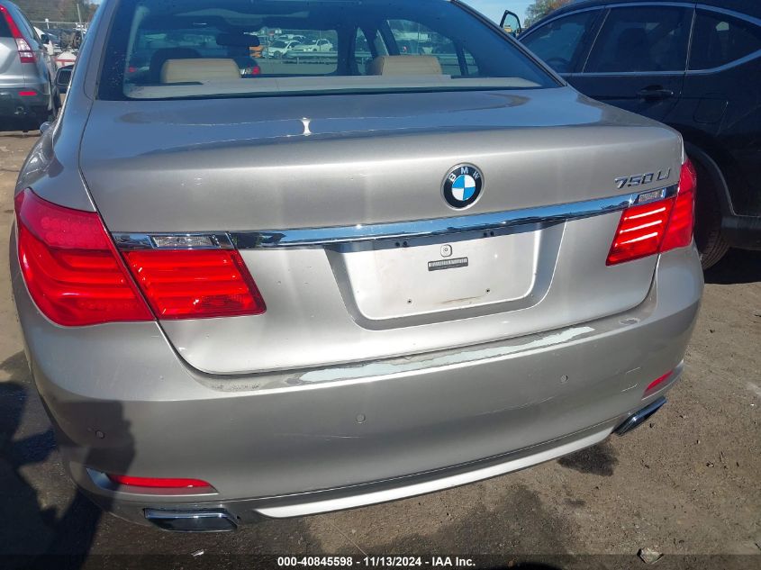 2011 BMW 750Li VIN: WBAKB8C50BCY66207 Lot: 40845598