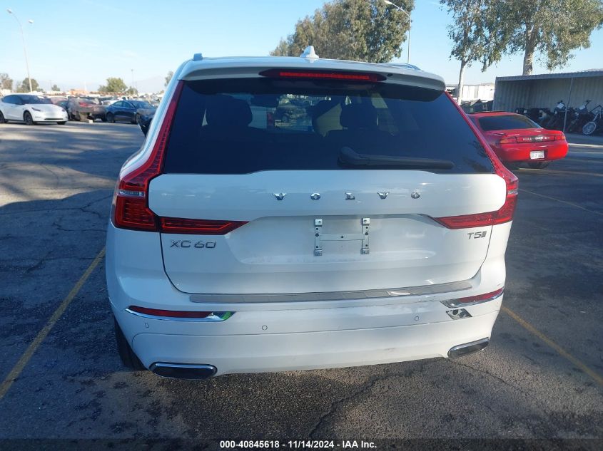 2020 Volvo Xc60 T5 Inscription VIN: YV4102DLXL1512610 Lot: 40845618