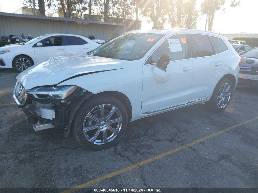 2020 Volvo Xc60 T5 Inscription VIN: YV4102DLXL1512610 Lot: 40845618