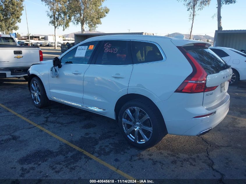 2020 Volvo Xc60 T5 Inscription VIN: YV4102DLXL1512610 Lot: 40845618