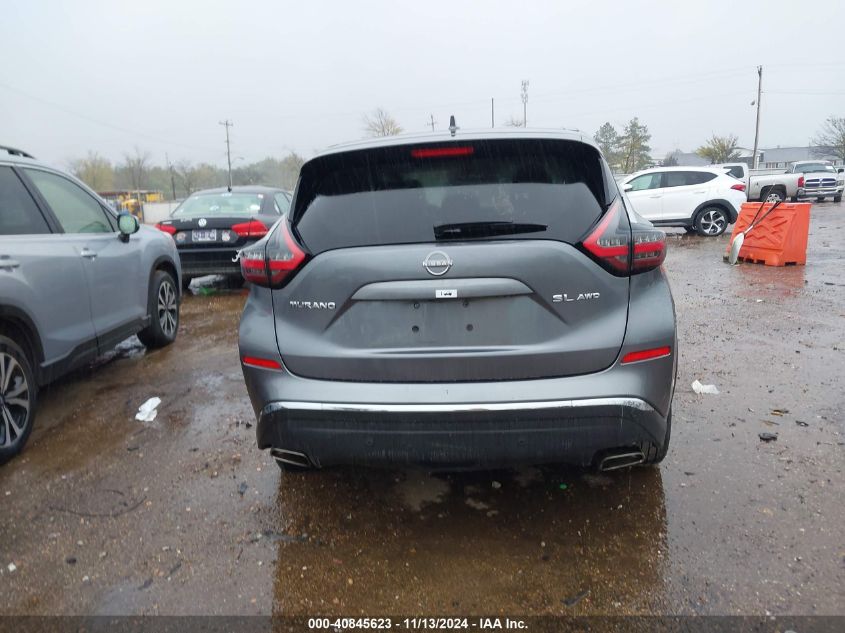 2023 Nissan Murano Sl Intelligent Awd VIN: 5N1AZ2CSXPC127295 Lot: 40845623