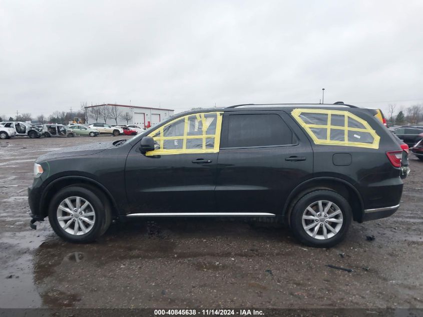 2015 Dodge Durango Sxt VIN: 1C4RDJAG9FC176937 Lot: 40845638