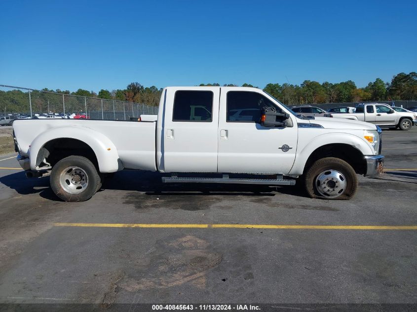 2012 Ford F-350 Lariat VIN: 1FT8W3DT6CEB98534 Lot: 40845643