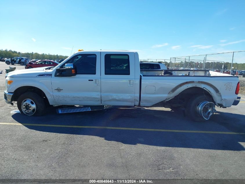 2012 Ford F-350 Lariat VIN: 1FT8W3DT6CEB98534 Lot: 40845643